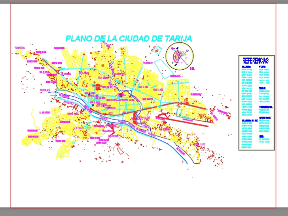 Neighborhoods and districts tarija- bolivia