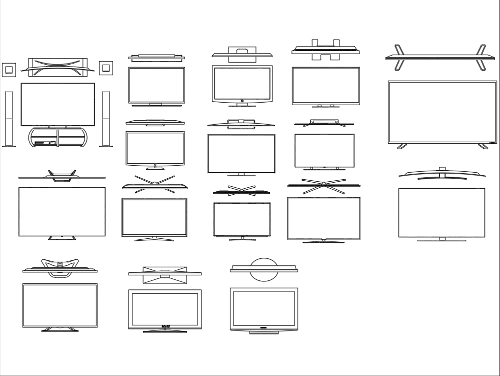 flat screen televisions