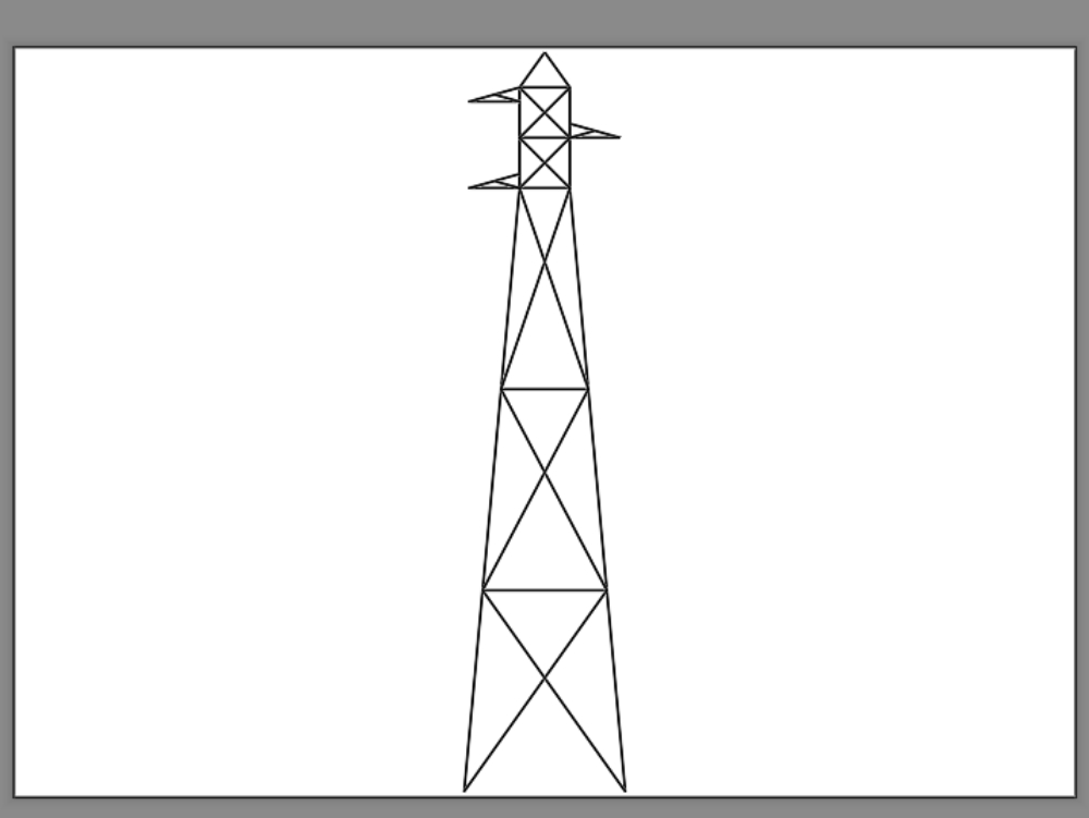 torre de transmissão