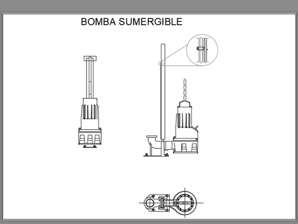 Bomba submersível