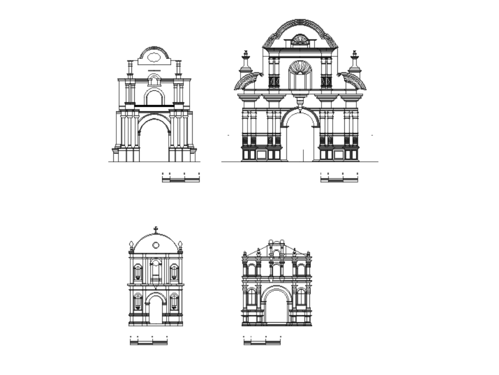 Church facade; fist; arequipa