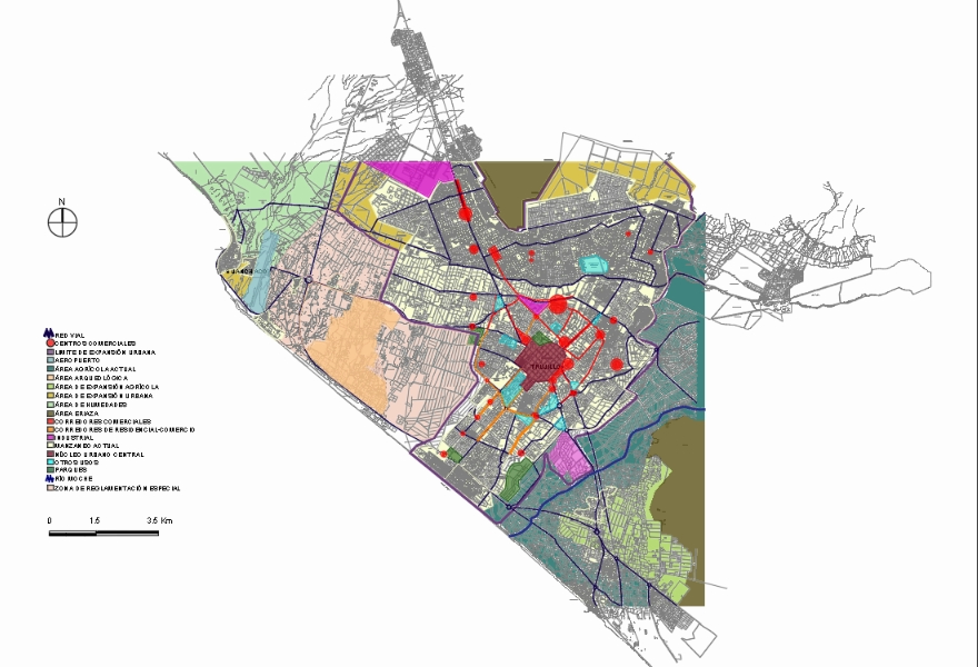 Plano de zonificación  Trujillo