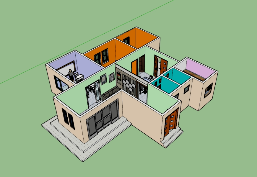 Einfamilienhaus mit zusätzlicher Klassenzimmerfunktion