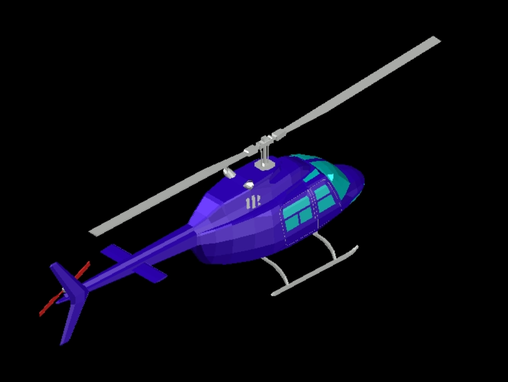 Helicopter 3d