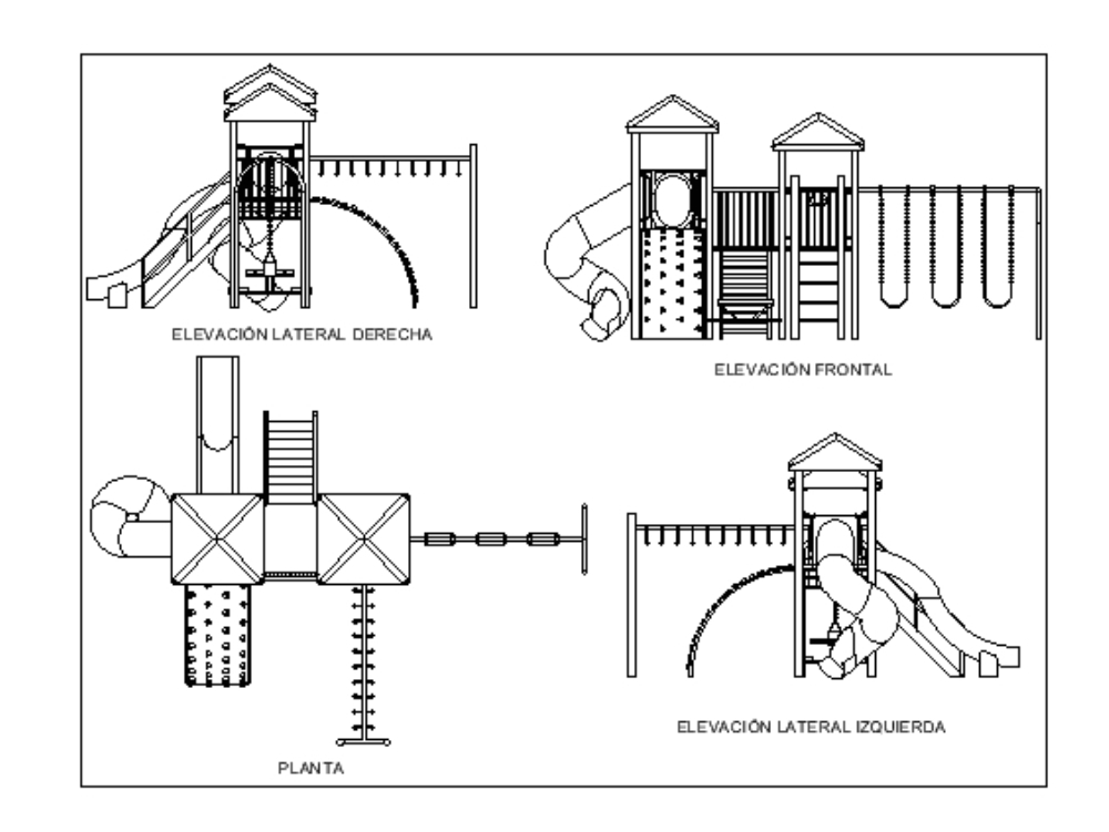 Bloques juegos infantiles 