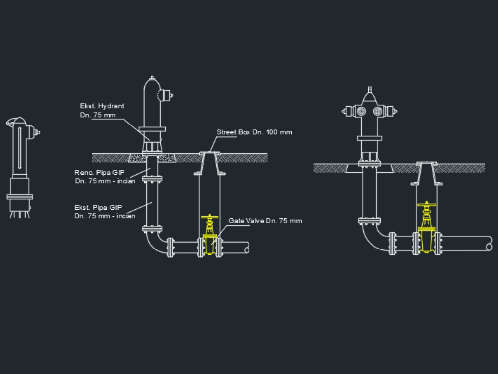 Fire Hydrant Schematic Diagram