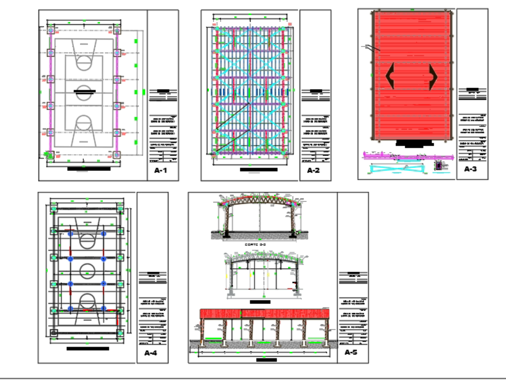 Multifunctional court project
