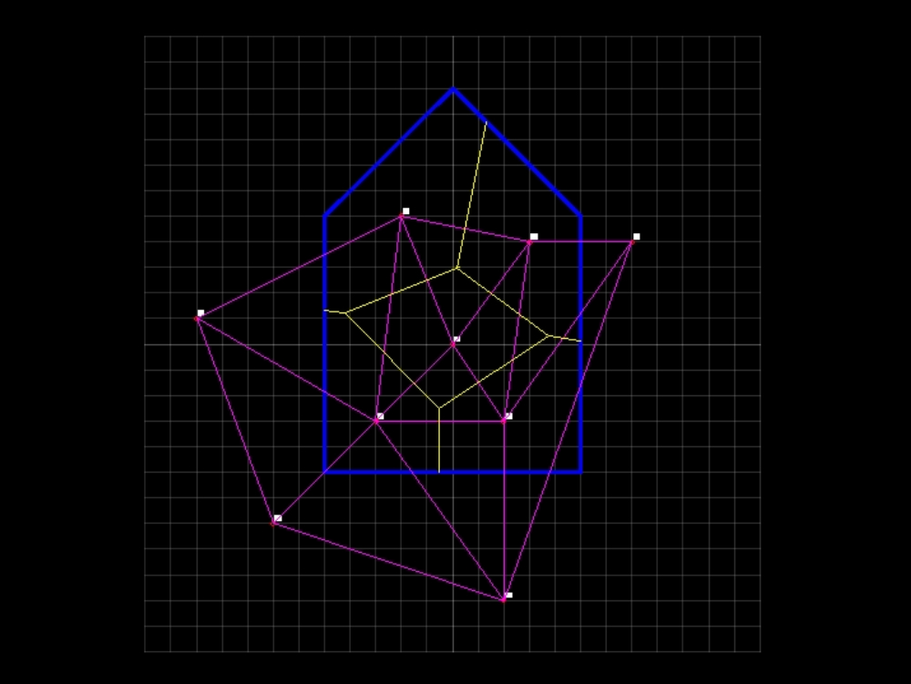 Thiessen polygons
