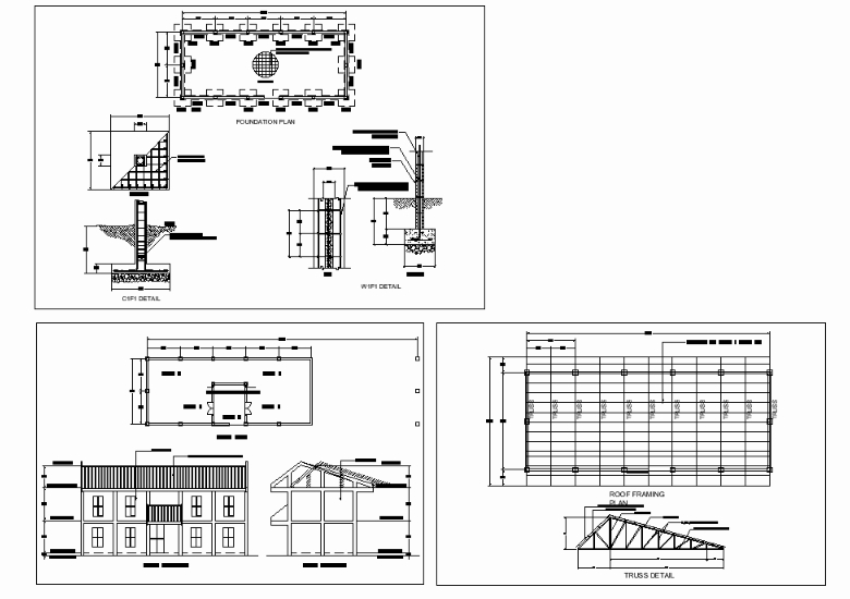 Warehouse 2 with 2 story platform plan