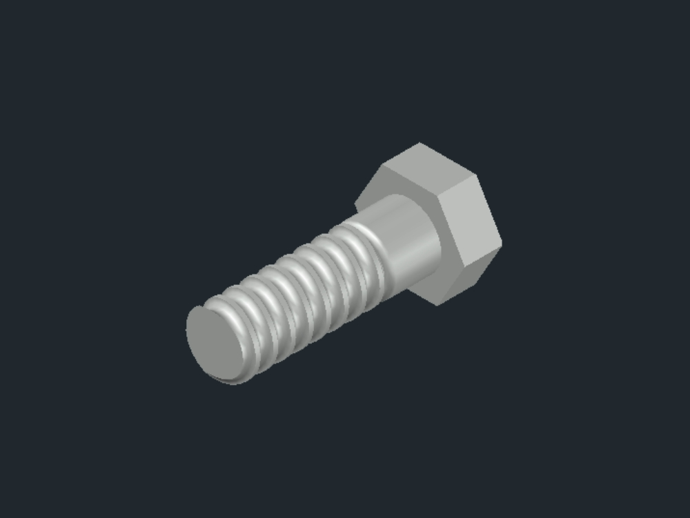 Millimeter screw