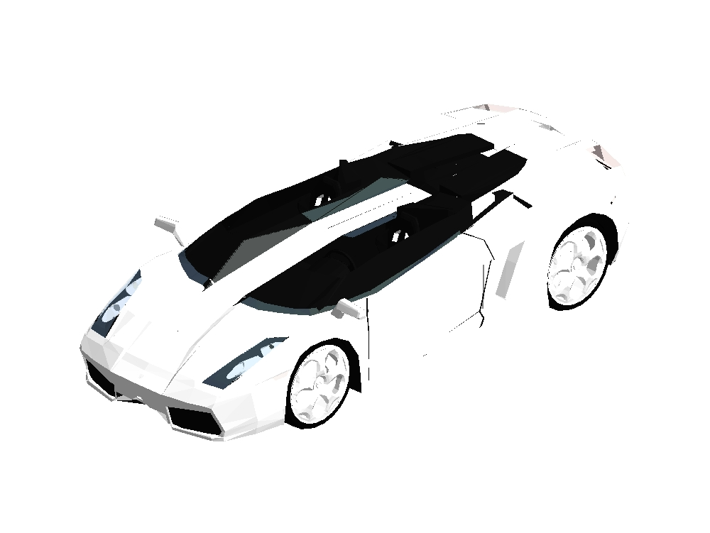 Auto-3d; Lamborghini ist ein Luxusautohersteller italienischer Herkunft, der seine Tätigkeit im Jahr 1948 aufnahm