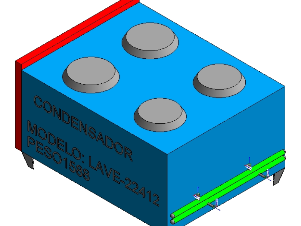 Capacitores e equipamentos conectados