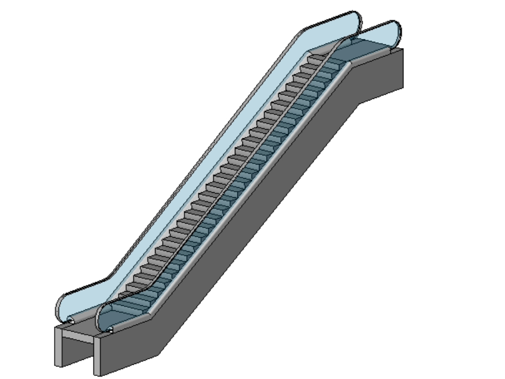 Escalator - revit 2021