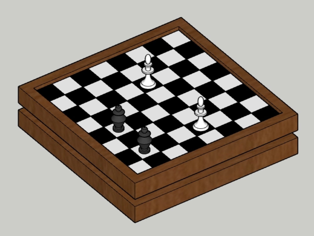 Chess-Ajedrez, 3D CAD Model Library