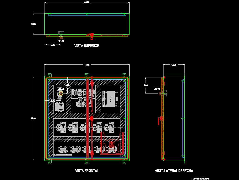 Power panel electrical arrangement