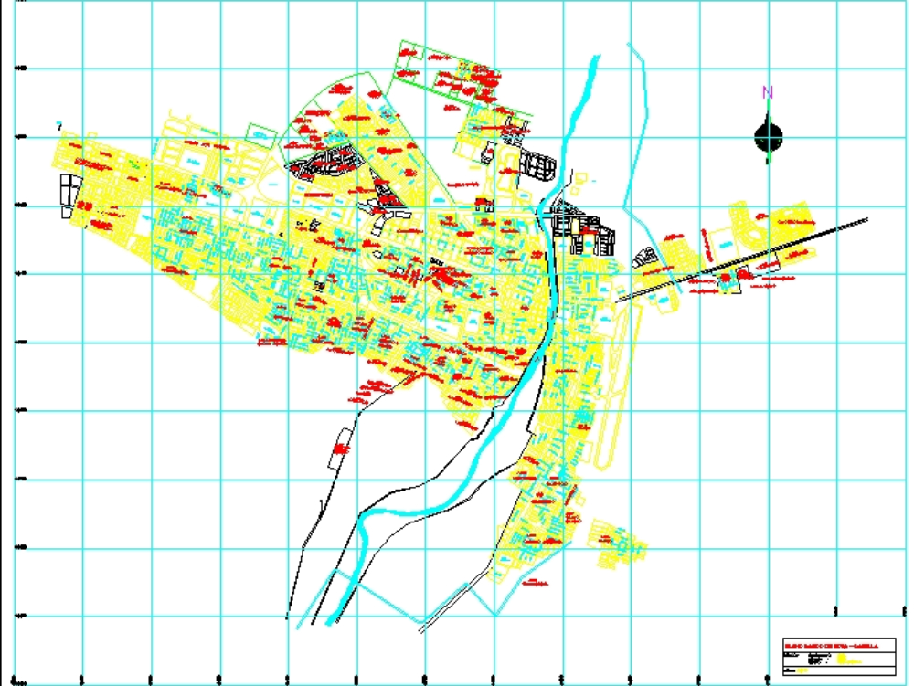 Piura city plan