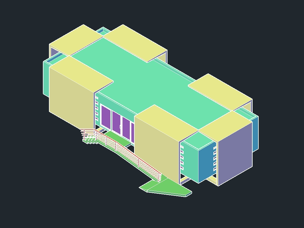 Small library 3d modeling