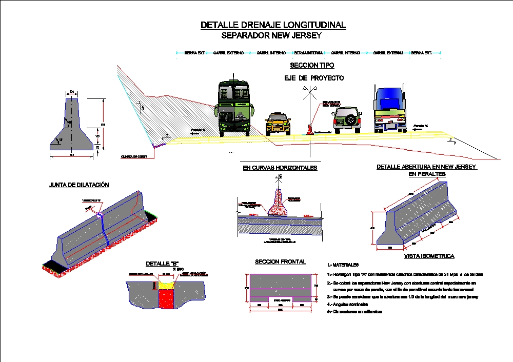 Double track lane separators