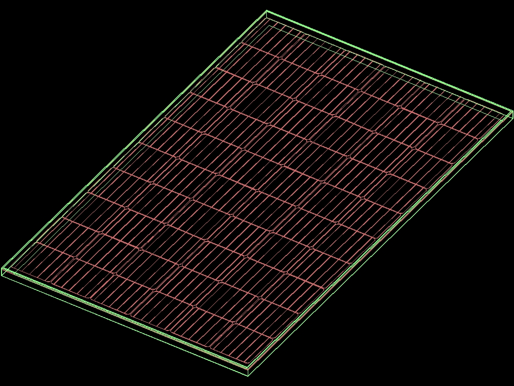 Solar panel varios ángulos y perspectivas
