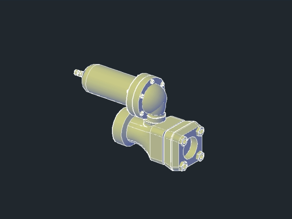 Regulating valve for a gas system ø2