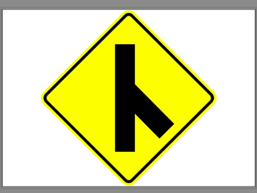 Präventive und informative Verkehrszeichen
