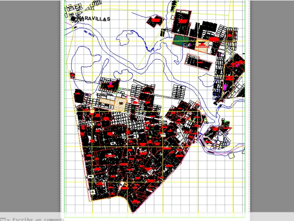 Katasterkarte des Distrikts San Miguel
