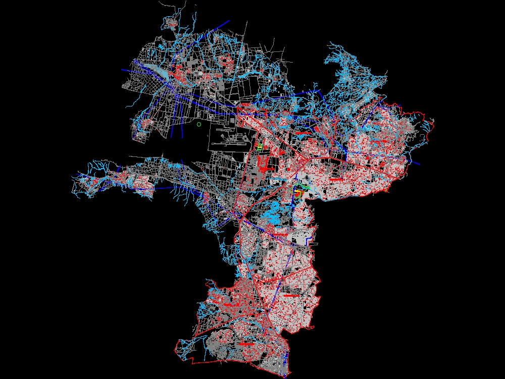 Cartografía zapopan distritos y vialidades