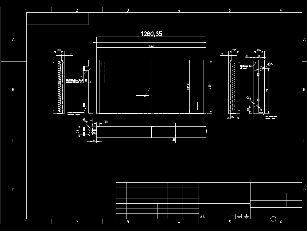 Hot water copper radiator in AutoCAD | Download CAD free (76.13 KB