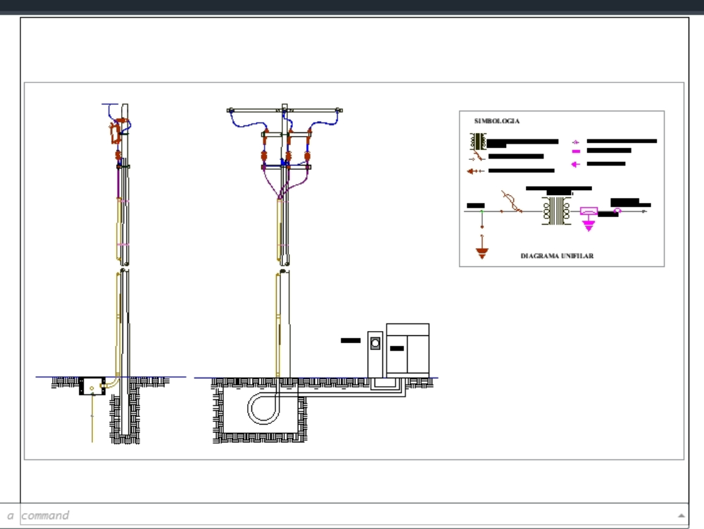 Plano de triangulação topográfica em AutoCAD, CAD (842.66 KB)