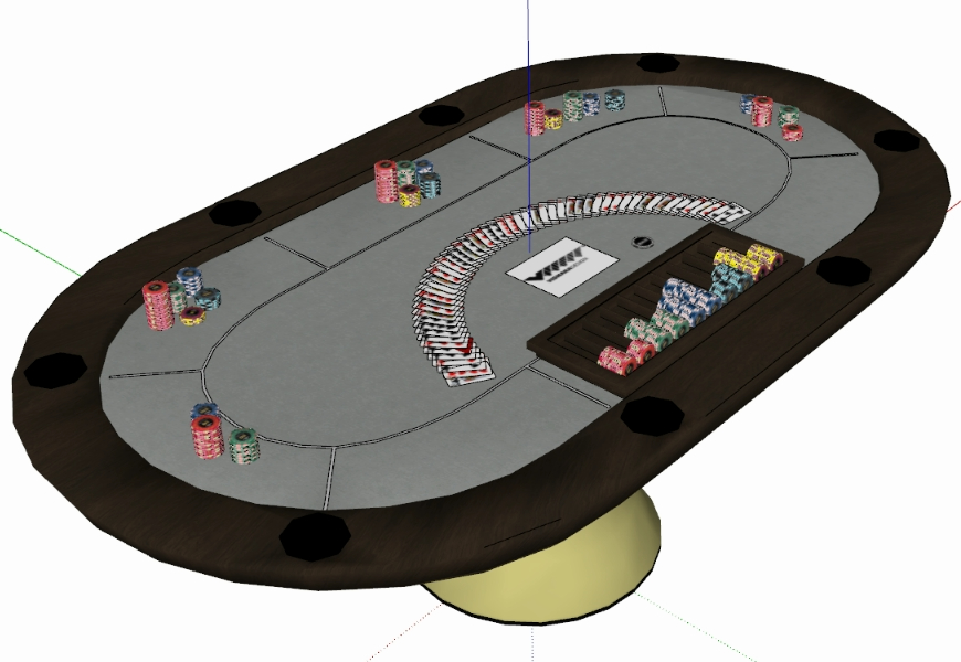 Vismara poker - mesa de poker de diseñador