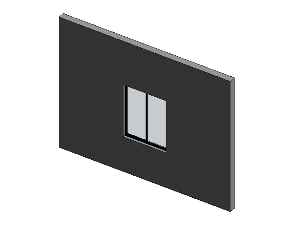 nested parametric window - revit