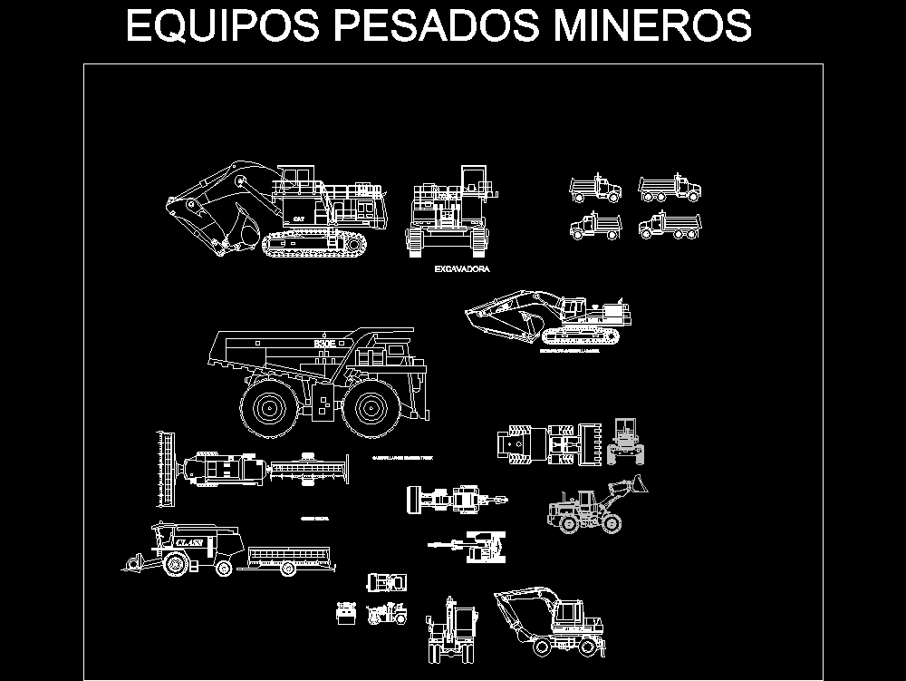 Equipos pesados mineros y producción