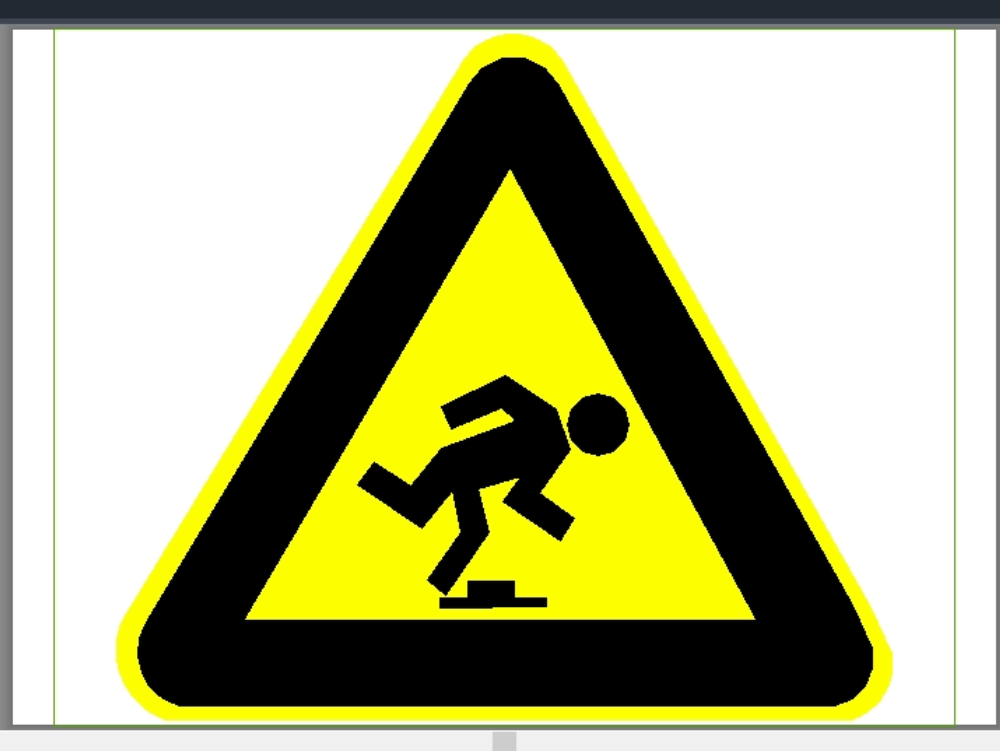 Risk of falling to the same level signal