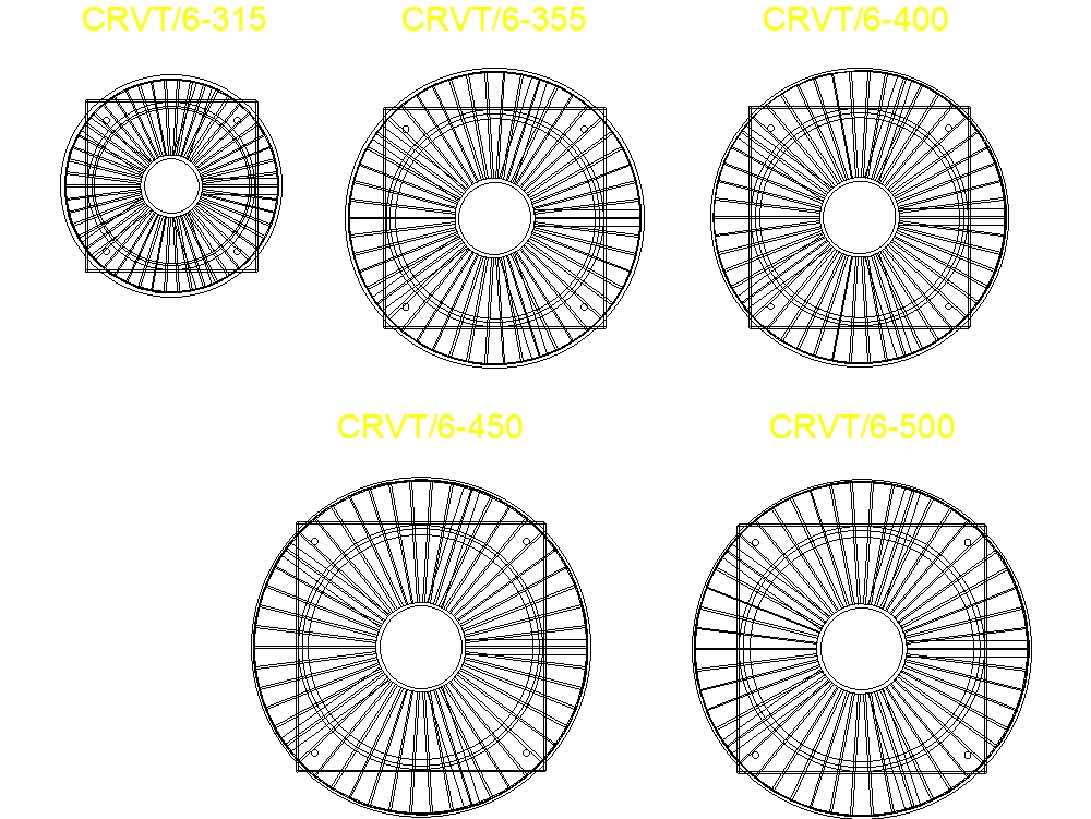 Centrifugal roof fans