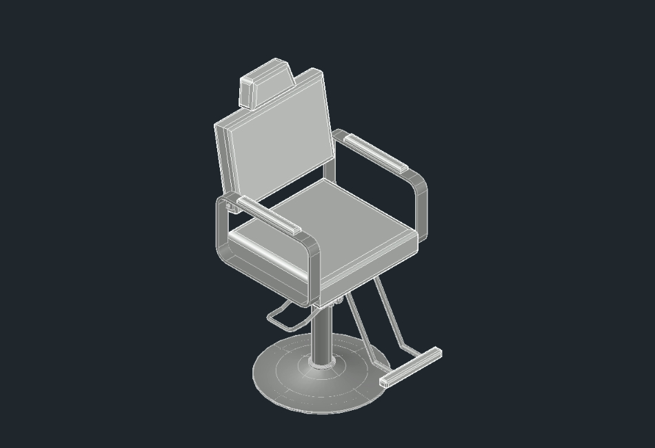 pneumatic hairdressing chair