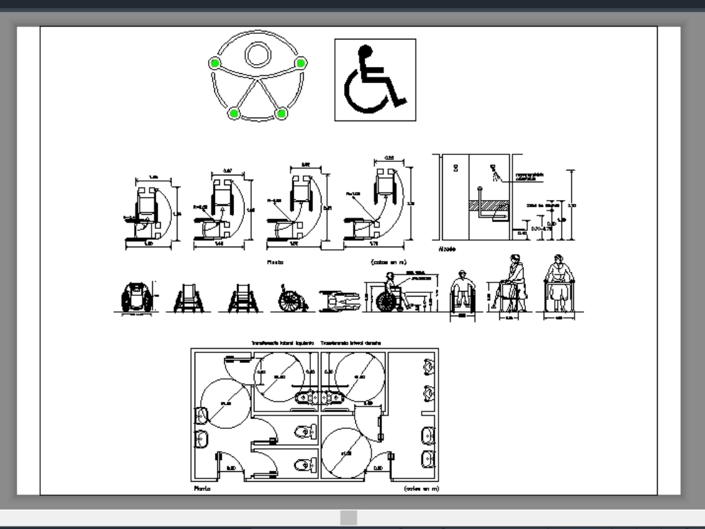 Universal accessibility symbol