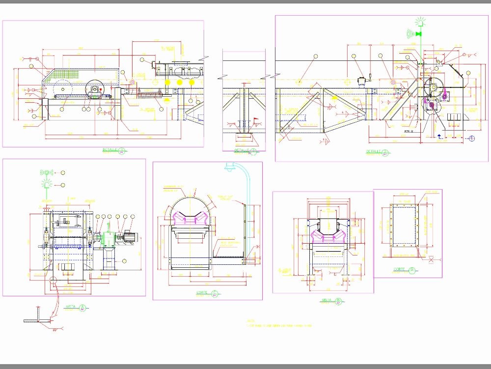Construction details of conveyor belt