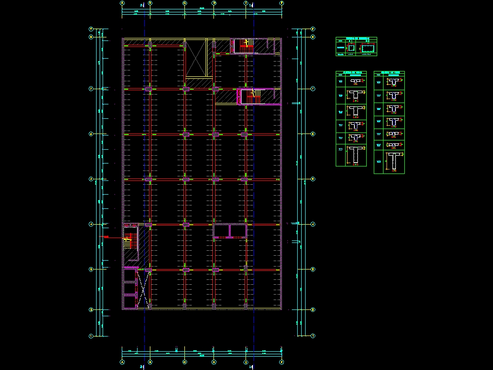 Structural formwork plans