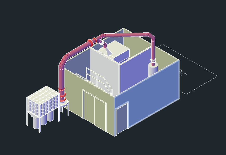 Hülsenfilter; 3D-Staubsaugsystem