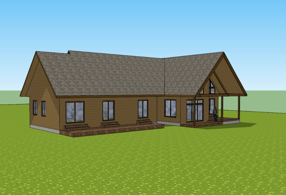 Casa de campo  3D