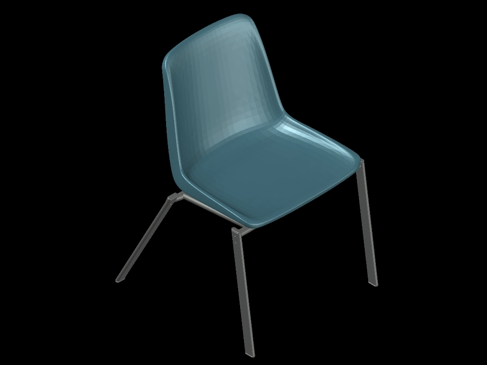 3d modern office chair