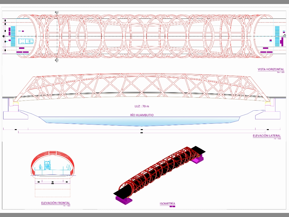 Modeling of the hans wilsdorf bridge in geneva