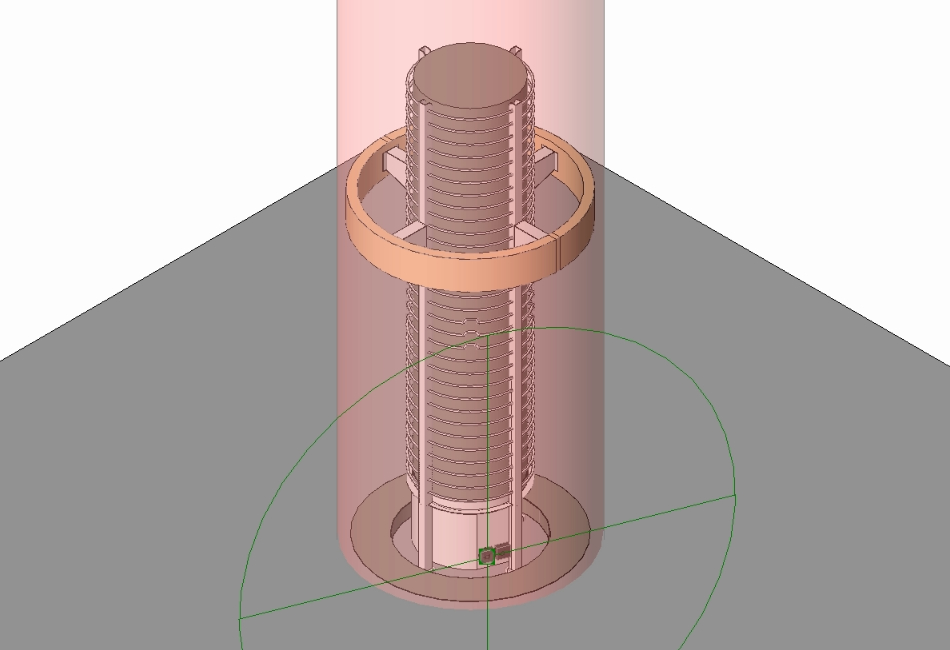 Tower sauna model round ni2 6.0kw