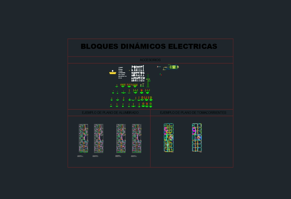 Electric dynamic blocks