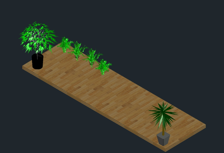 Conception de plante en 3D 