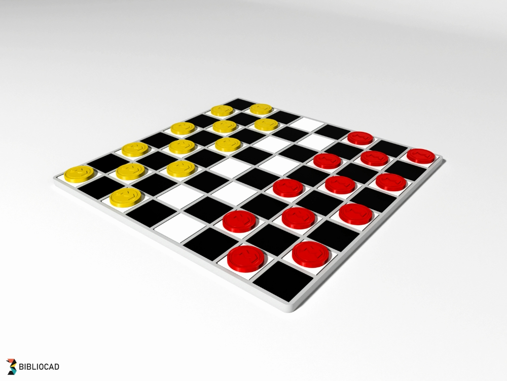 Printable Classics Board Game: Checkers
