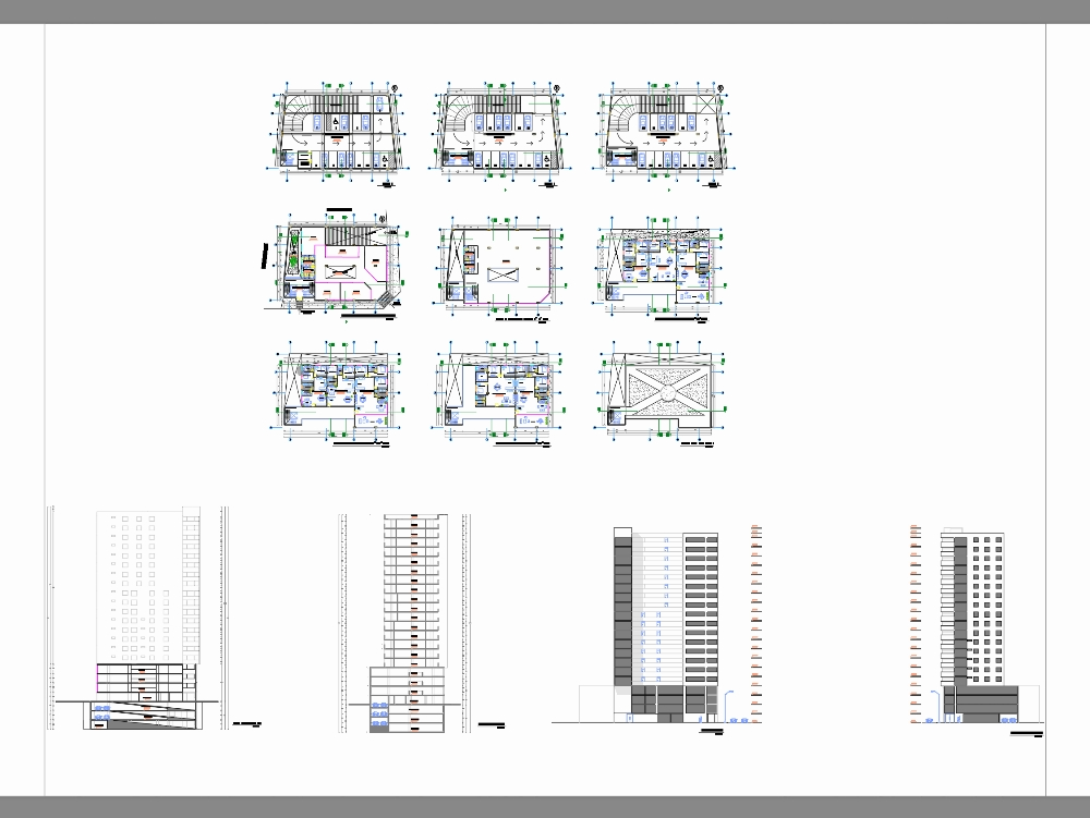 Hybrid multifamily building