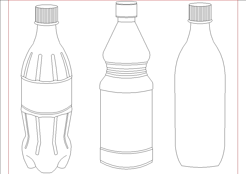 Botellas de plastico