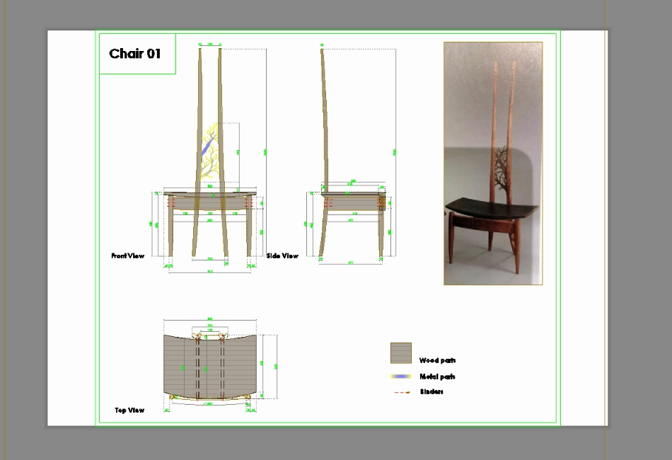 Silla moderna