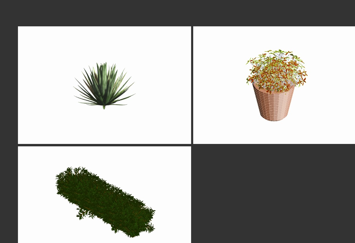 Modelaje de vegetación